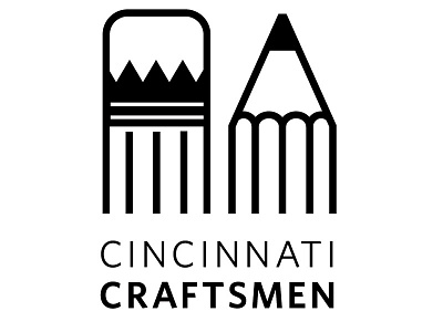 Cincinnati Craftsman Logo art cinch. cincinnati craftsman design logo pencil