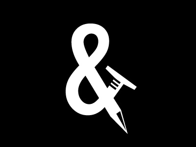 Gable & Son ampersand construction hammer logo nail tools