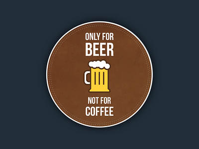 Coaster Design for Sticker Mule Giveaway!