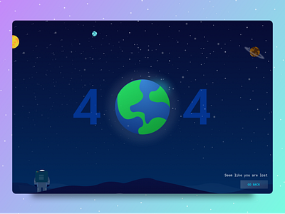 404 Page Design