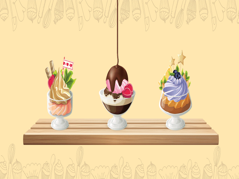 Ice cream Animation