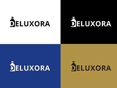 Deluxora Logo Design