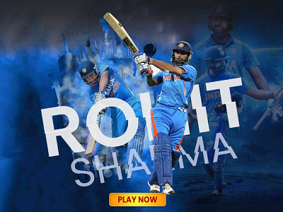 Rohit Sharma Social Media Post cricketmatch cricketpost design post rohit cricket rohitsharma social socialmedia socialmediapost typo viratkohari