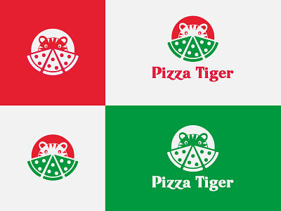 Pizza Tiger Logo Design illustrator logo logo design logocompany logoconcept logotype pizza pizza box pizzalogo tiger king tigerlogo