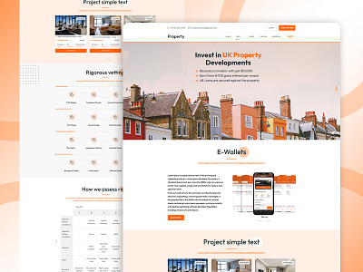 Property Landing Page herobanner landingpage property propertyuk uidesign uxdesign webdesign webpage website