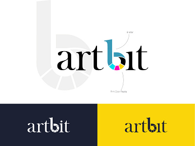 Artbit logo design for print company