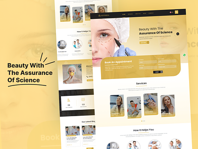 Clinic Website Landing Page