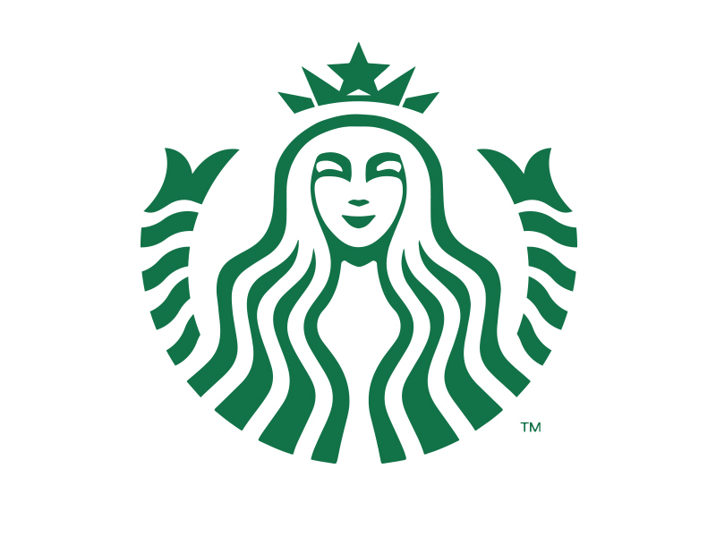 Starbucks logo by Rafael Ferrer on Dribbble
