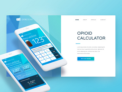 Website Redesign app branding calculator gradient health health app health care homepage mobile polygon product page re brand redesign ui web webdesign website