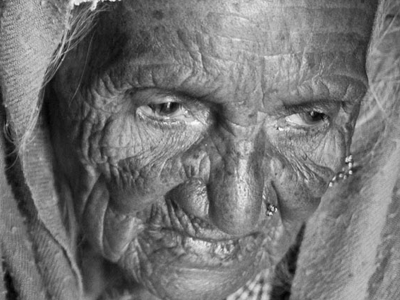 90 Years annapurna grandma nepal photos