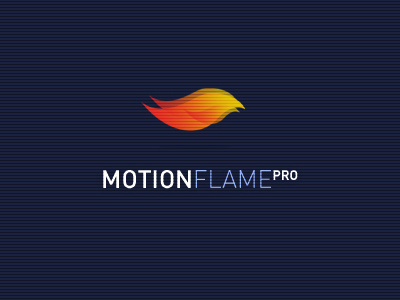 Motionflame fire flame logo motionflame