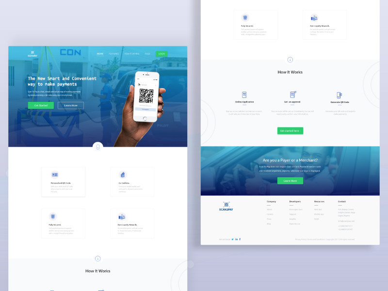 Scan2pay by Kome Sideso on Dribbble