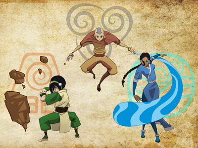 Team Avatar aang air airbender avatar bender brantner darkravenxi earth jordan katara last team the toph water