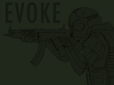 Evoke2 brantner cigarett darkravenxi gas goggles grunge jordan mask mp5 punk soldier steam