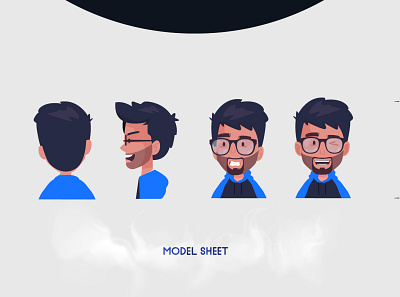 model sheet branding character design graphic design illustration logo mobile motion graphics typography ui ux vector