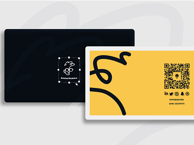 personal business card design 3d branding character design graphic design illustration logo mobile motion graphics ui ux vector