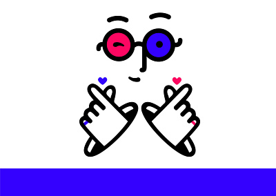finger love illustration design branding character design graphic design illustration logo mobile ui ux vector