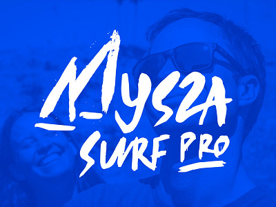 Mysza Surf Pro agency brand design logo mood surf