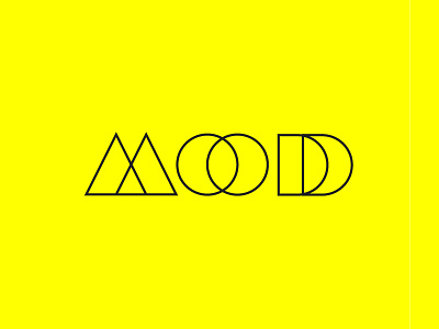 Hello Mood agency colors logo minimal mood typo