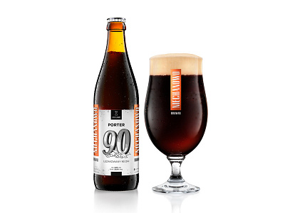 Niechanowo Brewery | 90 beer brand brewery logo moodagency niechanowo