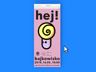 Bajkowisko 2018 branding children concept art event mood wearemood web