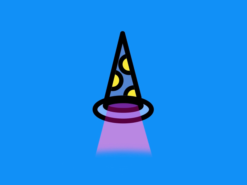 Magic hat adobeaftereffects illustration kids art mood motion art