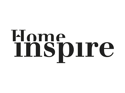 Logo | Home Inspire agency brand branding design logo mood typography