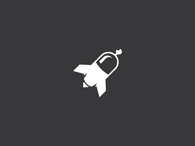 rocket app design icon illustration logo vector