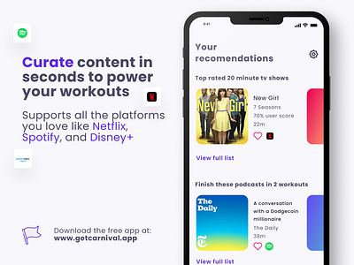 Carnival: Content Curator App