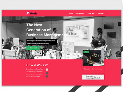 Flock - Landing Page