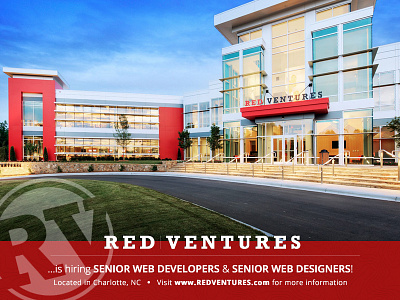 Red Ventures charlotte designers developers front end developers north carolina web designers