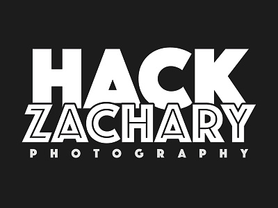 Hack Zachary Branding branding logo logo design photography