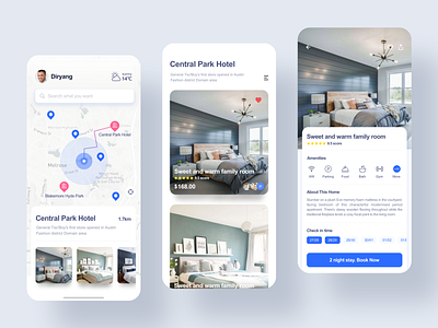 Urban tourism ui interface design modification ui 应用 设计