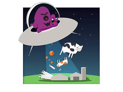 Supply Chain Happens: Mars Attacks! animation branding design illustration social media supply chain