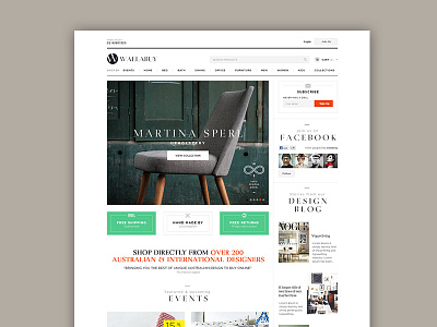 WallaRedesign ecommerce shop ui web webdesign website