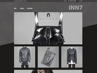 E-commerce ecommerce fashion shop ui web website