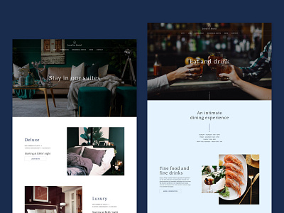 Josefin Hotel - Boutique Hotel Website Template