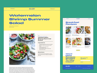 All You Can Eat - Food and Cooking Recipe Website Template