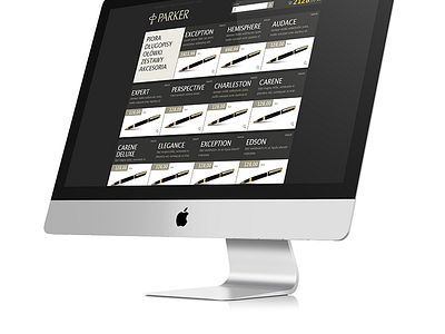 parker, shop online responsive web web design webdesign www