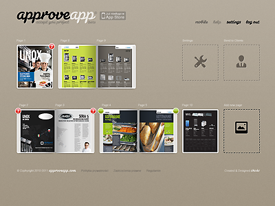 approveapp app applications design ipad web web design