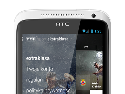 nc+ sport extraklasa android app application apps nc sport. extraklasa