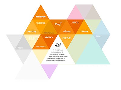 Likomp Referencje color likomp misz triangle web web design webdesign www