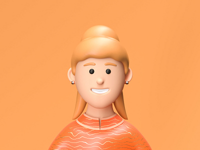 3D character 04 3dcharacter @3d @c4d @cinema4d character concept humanity illustration people