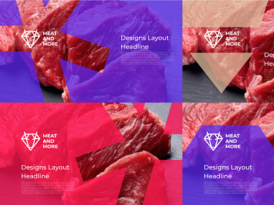 Meat & More brand brandidentity branding brands design identity logo logoconcept logodesign logos