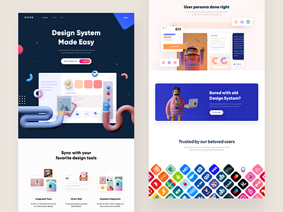 Design System Made Fun - #VisualExploration by Alzea Arafat on Dribbble