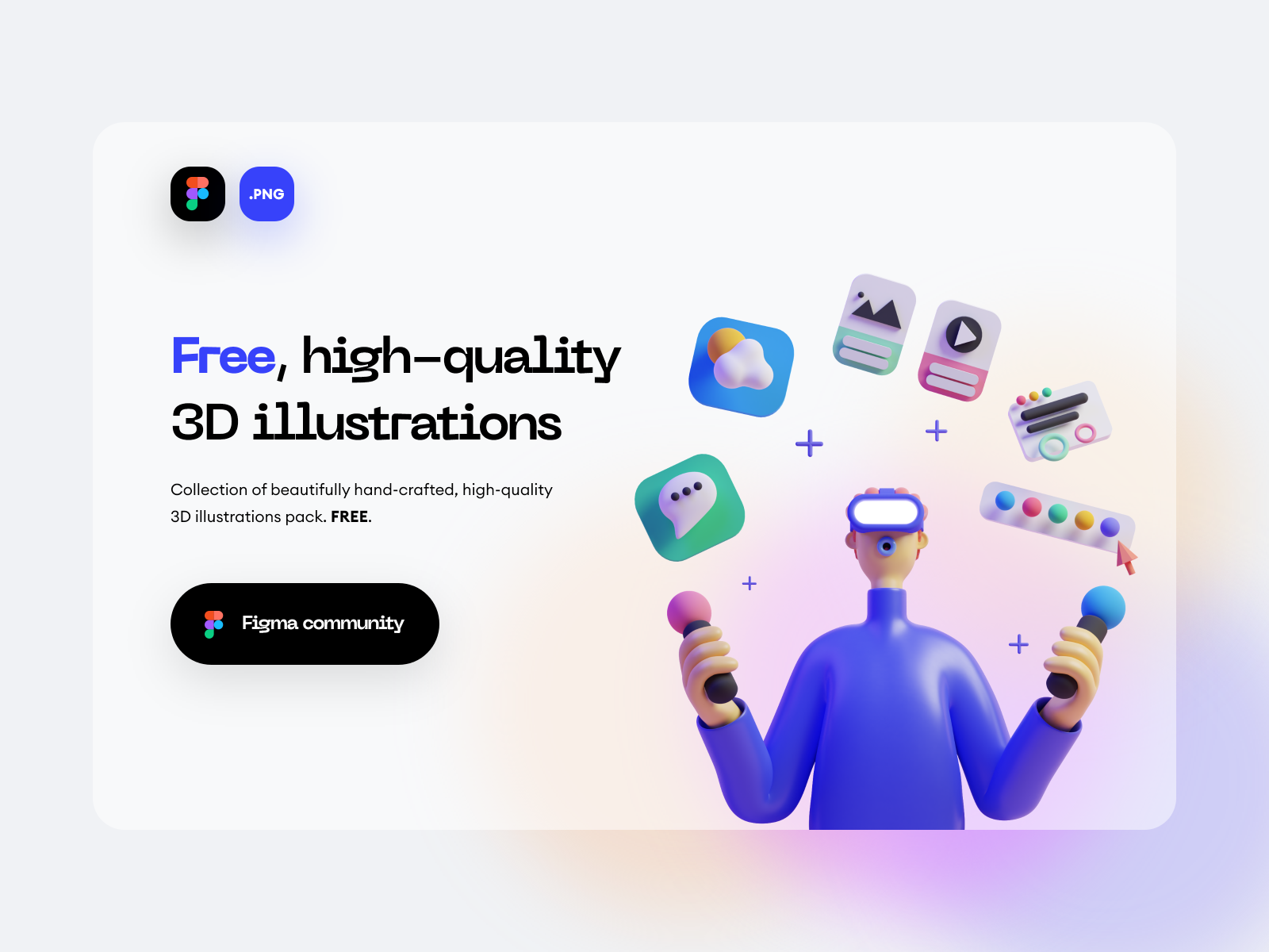 Saly 3d. Illustration Pack. Free 3d illustration Pack. Figma моушен дизайна обучение.