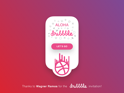 Aloha dribbble, Alzea is here!