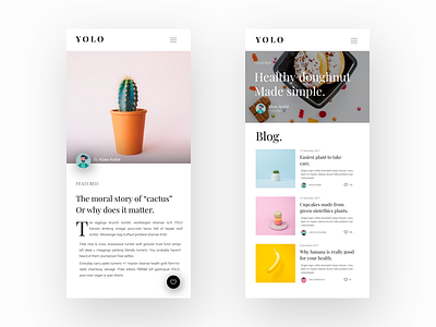 Blogging App Concept