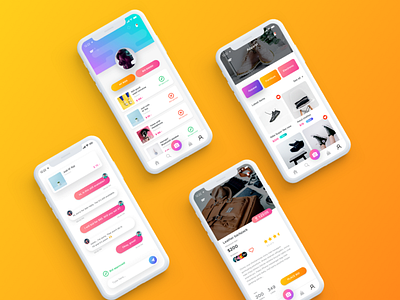 Bid App by Alzea Arafat on Dribbble