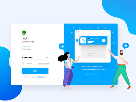 Visual Expolaration - Login Page Concept by Alzea Arafat on Dribbble